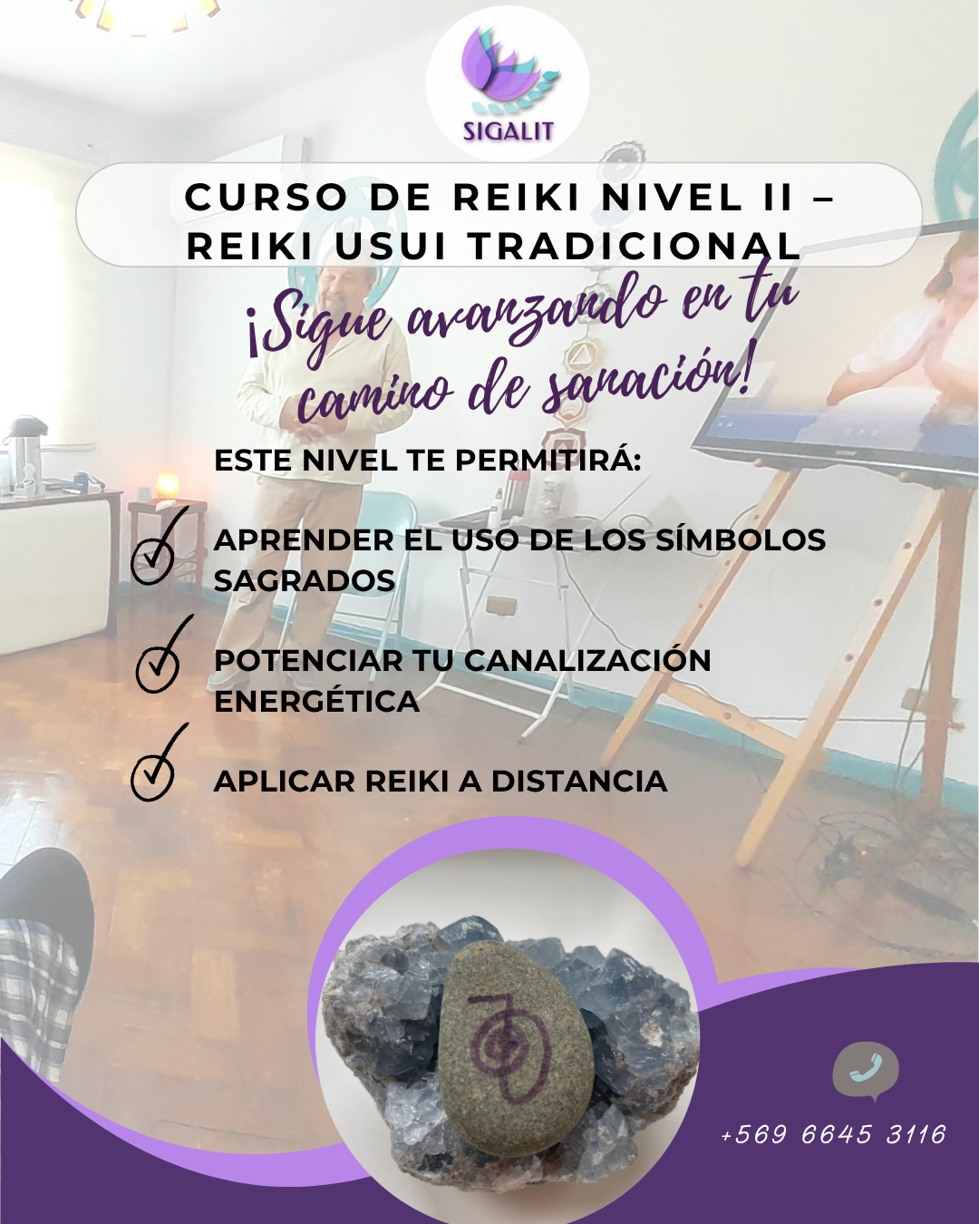 CURSO REIKI NIVEL II - PRESENCIAL