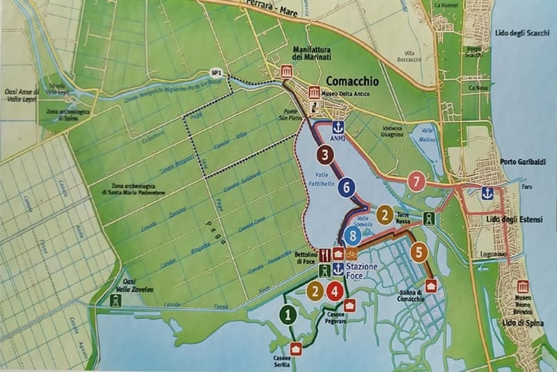 GITA a COMACCHIO  con Navigazione nelle Valli di Comacchio - Sabato 31 Maggio 2025