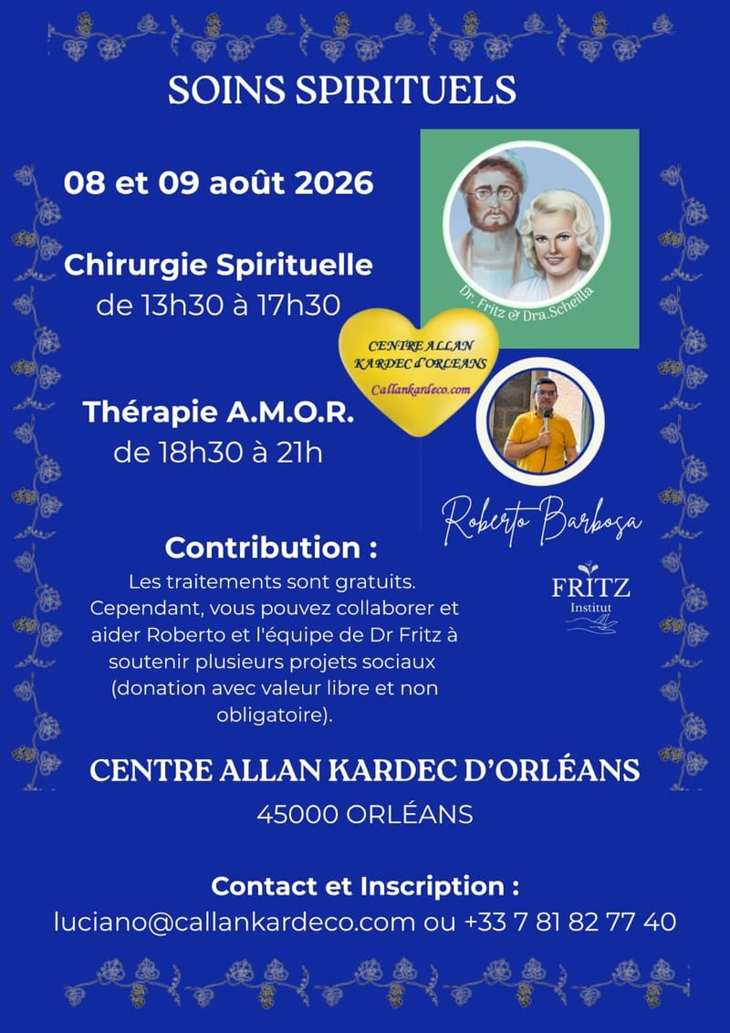 Soins spirituels - Chirurgie Spirituelle et thérapie AMOR
