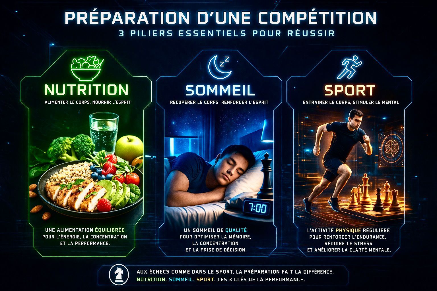 ♟️ PRÉPARATION D’UNE COMPÉTITION