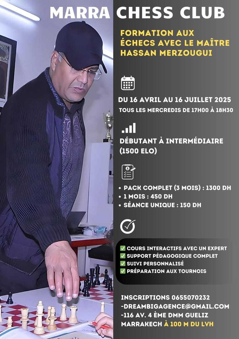 FORMATION AUX ECHECS