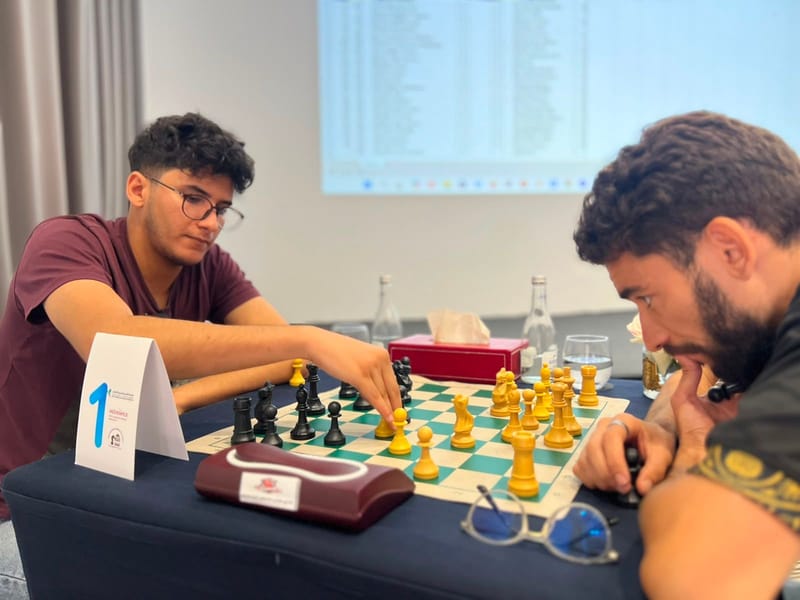 STAGE D'ECHECS AVEC YASSER HADJ KHOLTI