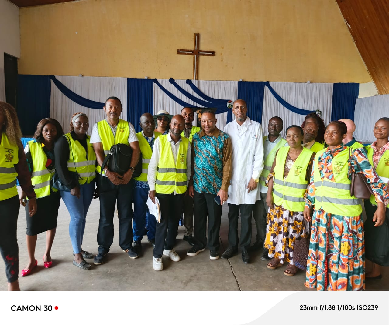 LES NUTRITIONNISTES CONGOLAIS DE L'ANUCO SUR TERRAIN