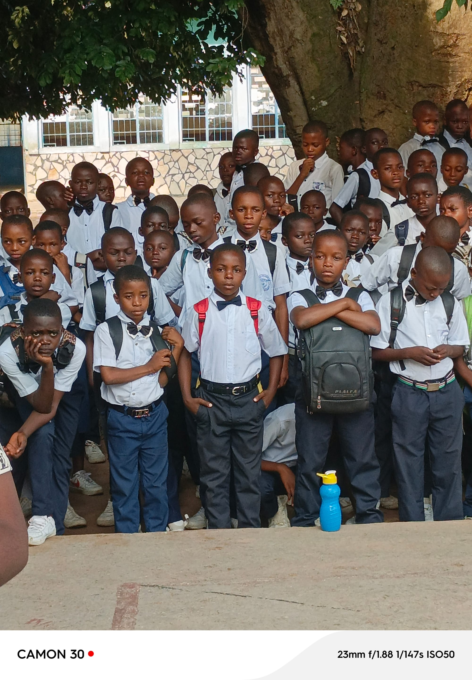 ANUCO KANANGA EN CAMPAGNE AU COLLÈGE SAINT LOUIS