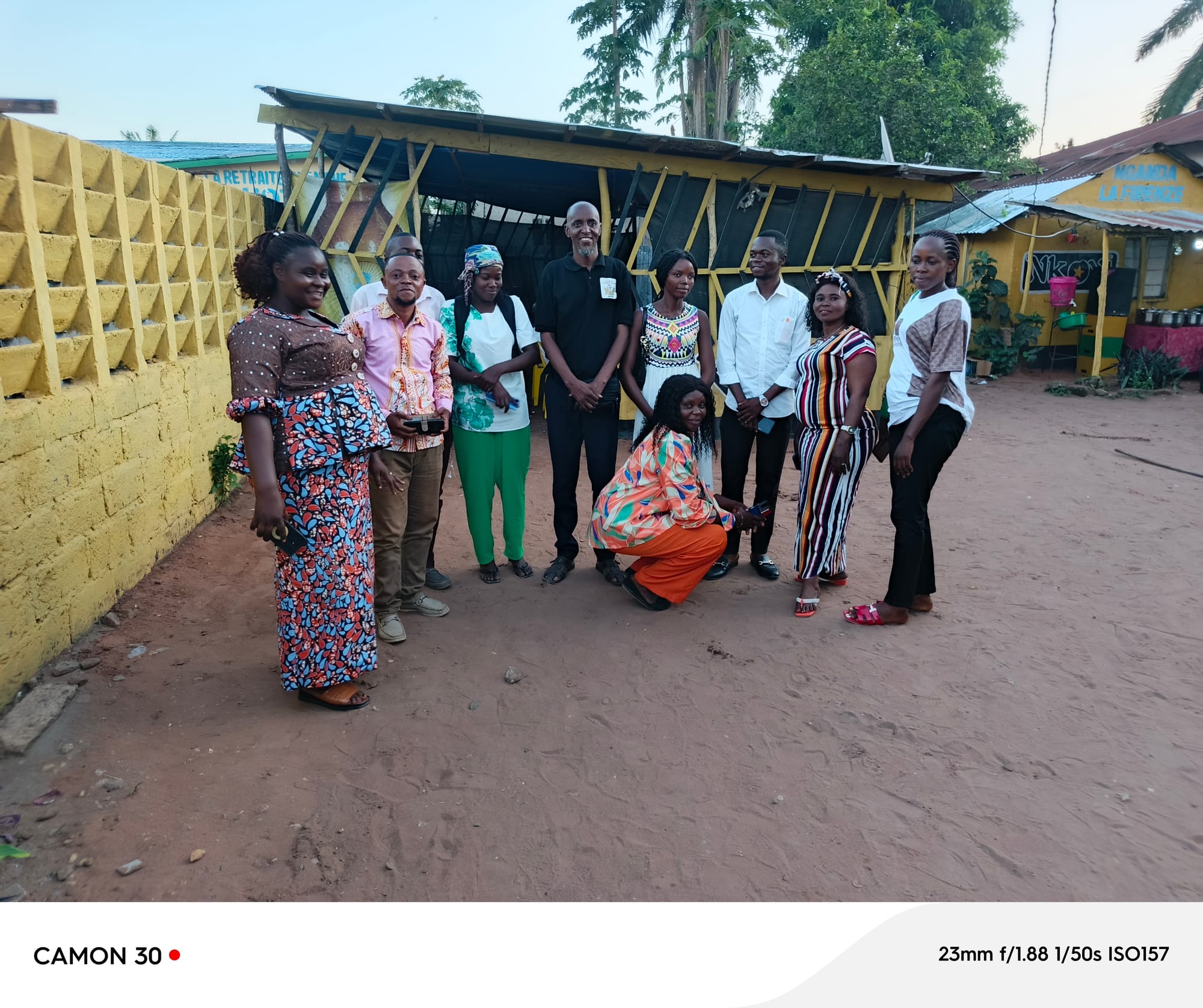 ACTION DES NUTRITIONNISTES DU CONGO, ANUCO A TSHIKAPA.