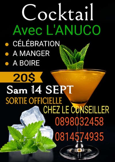 SORTIE OFFICIELLE DE L'ANUCO