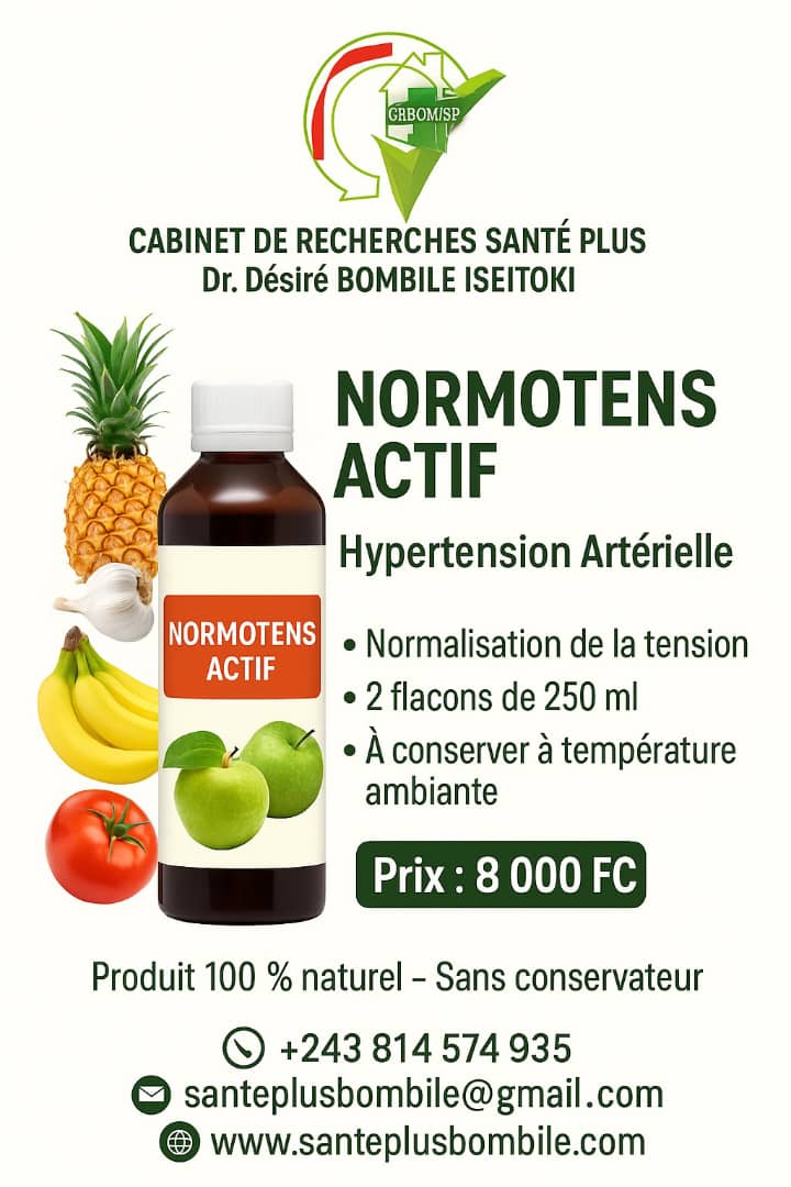 🟢 FICHE PRODUIT – NORMOTENS ACTIF