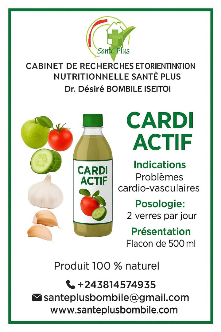 🟢 FICHE PRODUIT – CARDI ACTIF