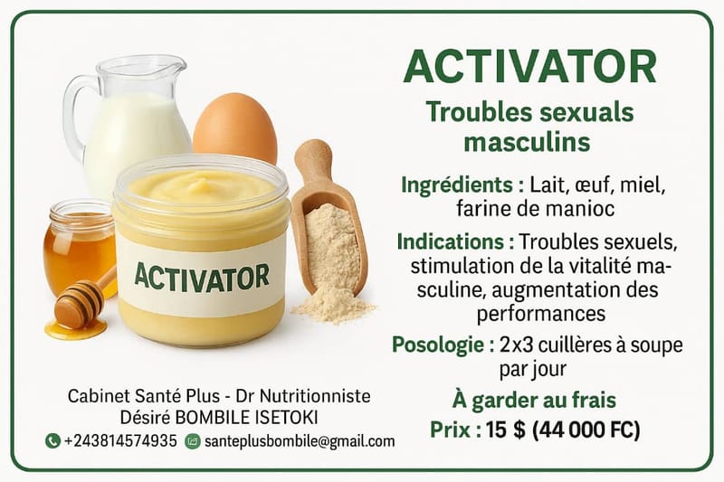 PRODUIT ACTIVATOR