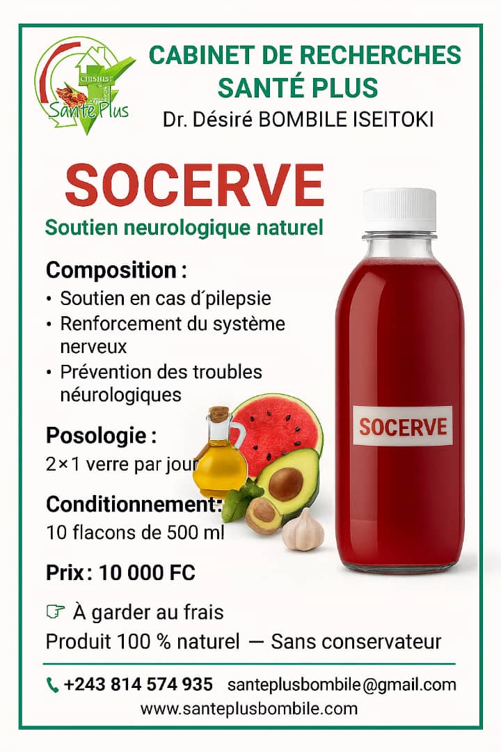 PRODUIT SANTÉ PLUS : SOCERVE
