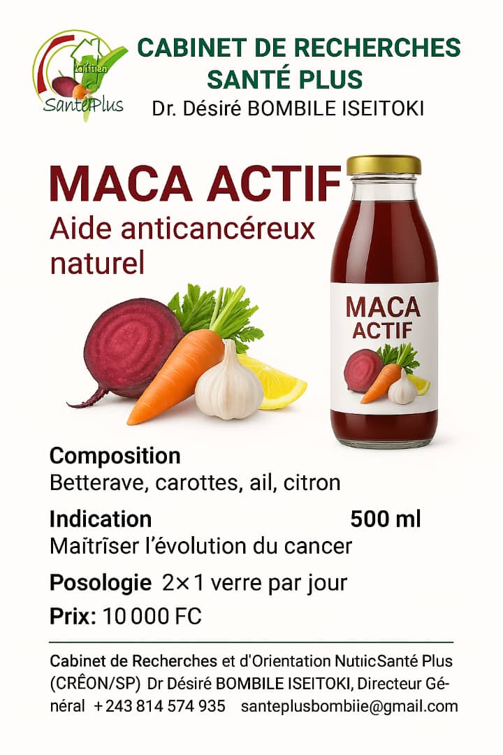 🟢FICHE PRODUIT – MACA ACTIF