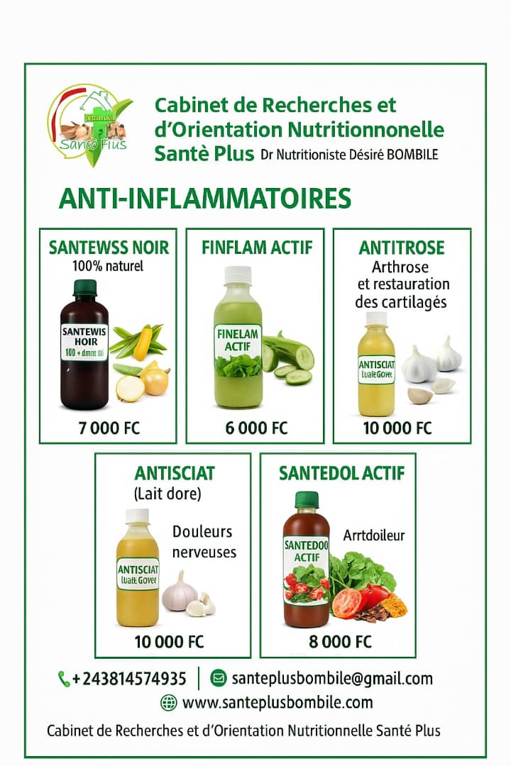 GAMME ANTI INFLAMMATOIRE NATUREL