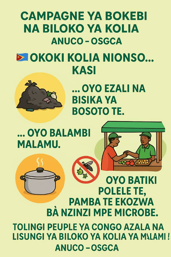 Campagne de sensibilisation à Kinshasa avec ANUCO.OSGCA