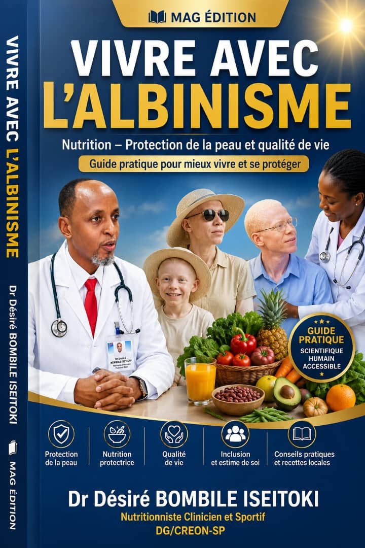 UN NOUVEAU LIVRE: VIVRE AVEC ALBINISME