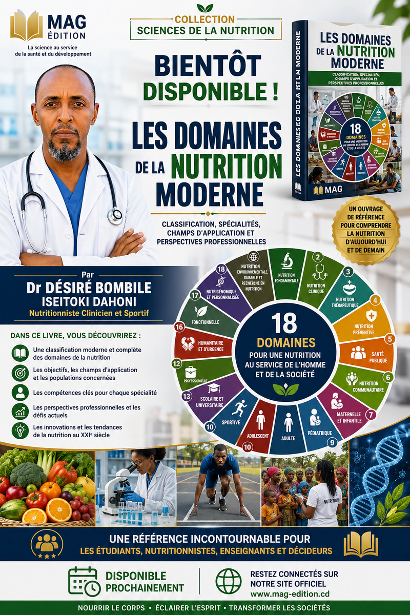 LES DOMAINES DE LA NUTRITION MODERNE
