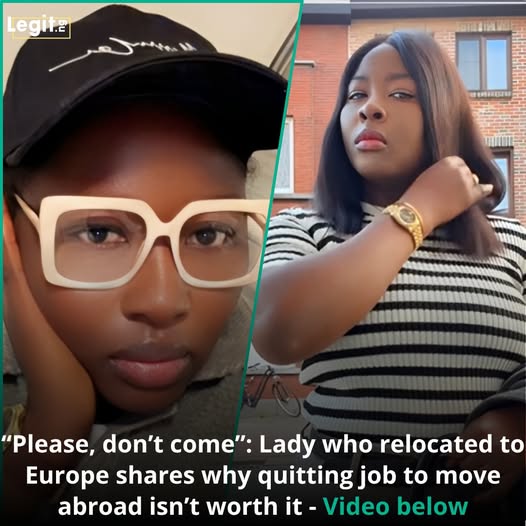 Ghanaian Lady in Europe Shares Why Quitting Jobs or Selling Houses to Move Abroad is  Worth it .