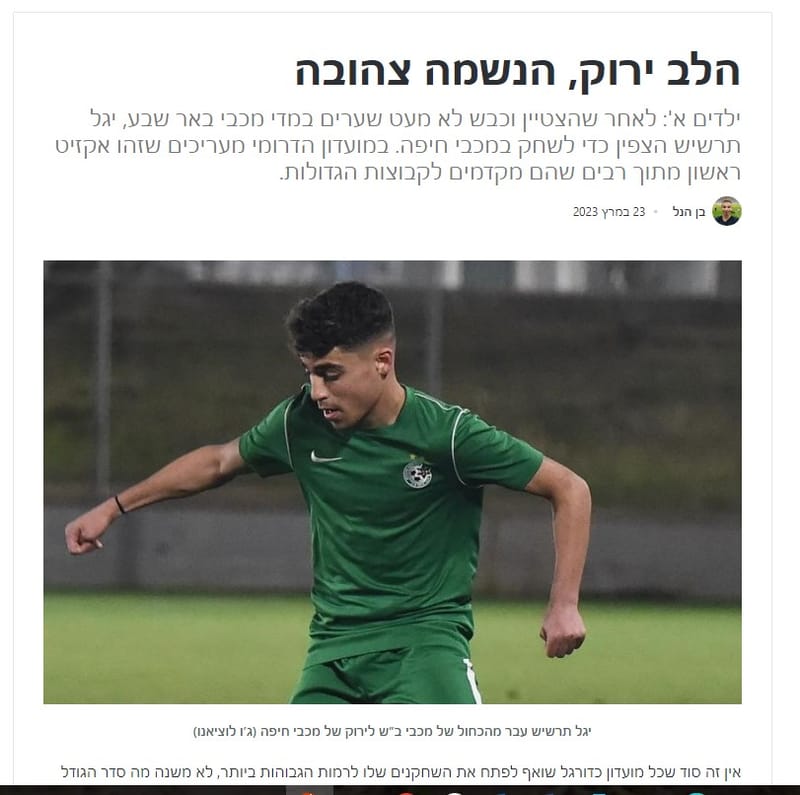 כתבות שלי 