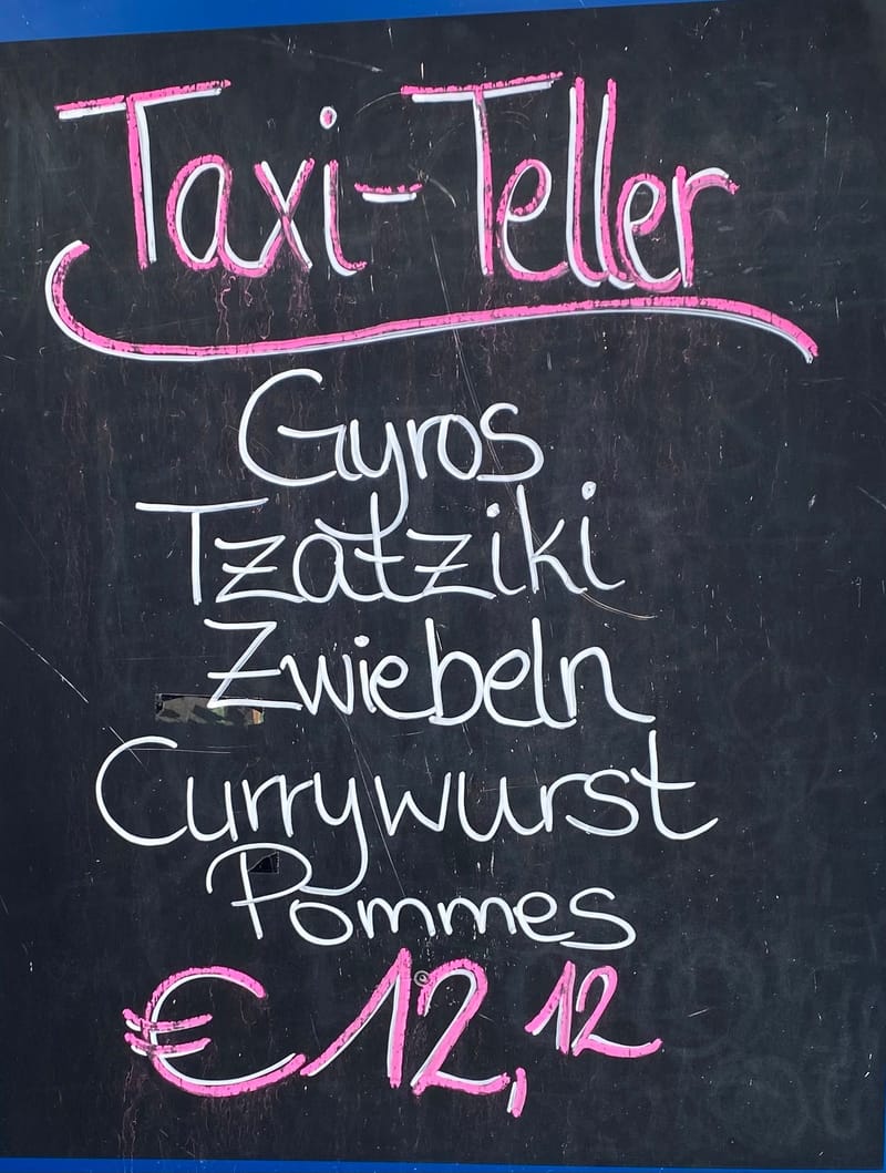Neu Taxi Platte