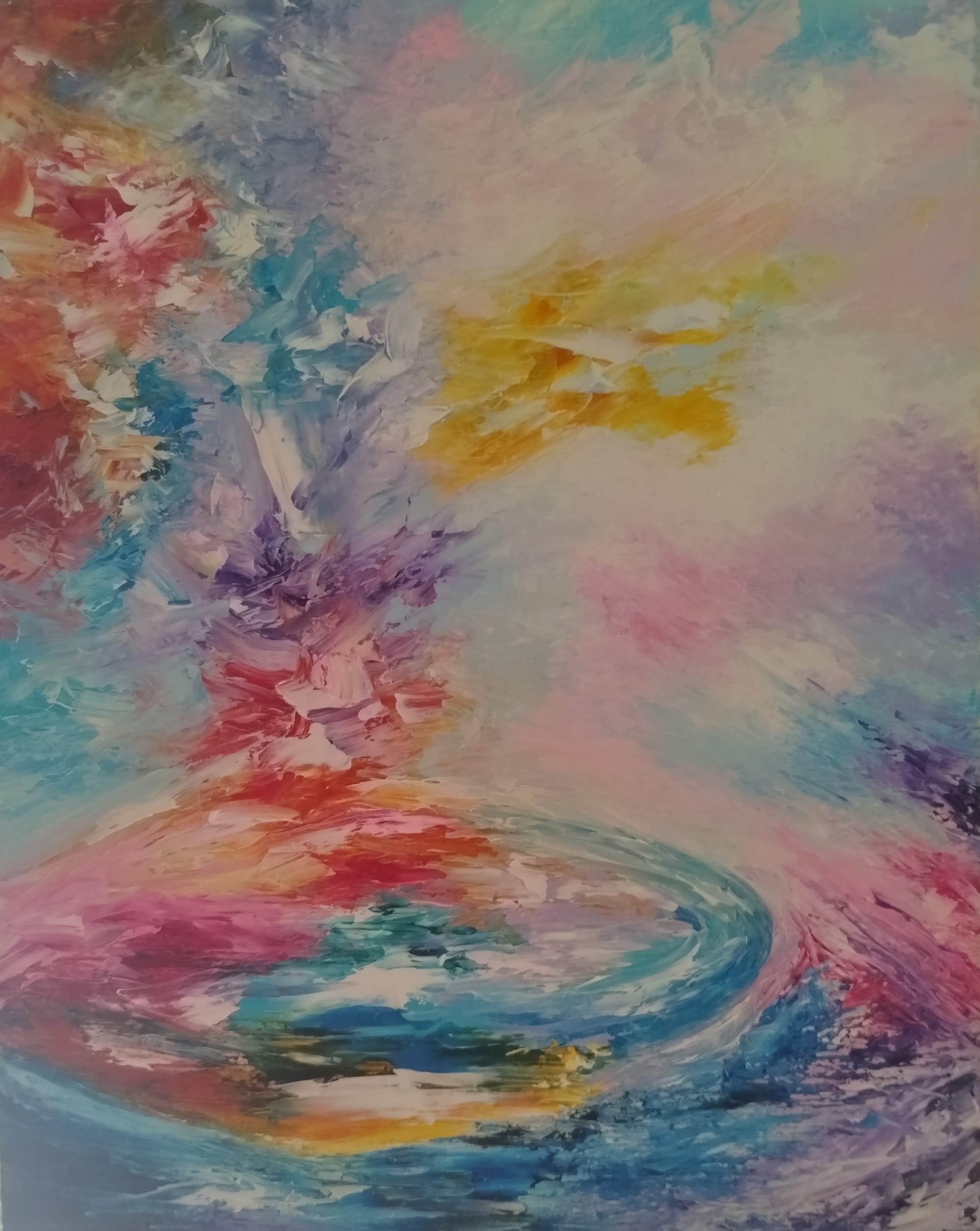 001. Whirlpool in the river.