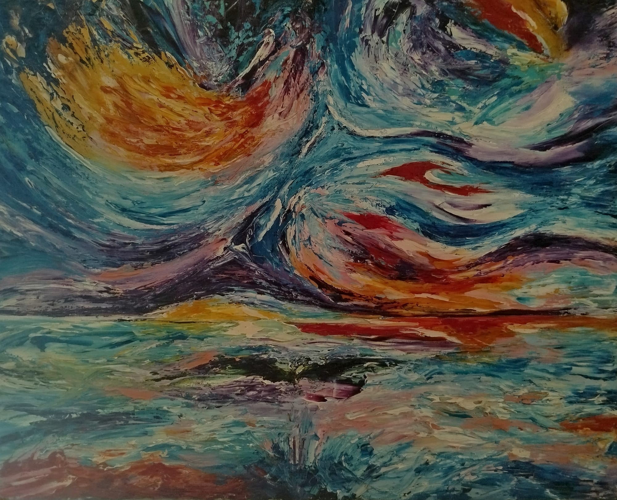 036. Colorful waves.