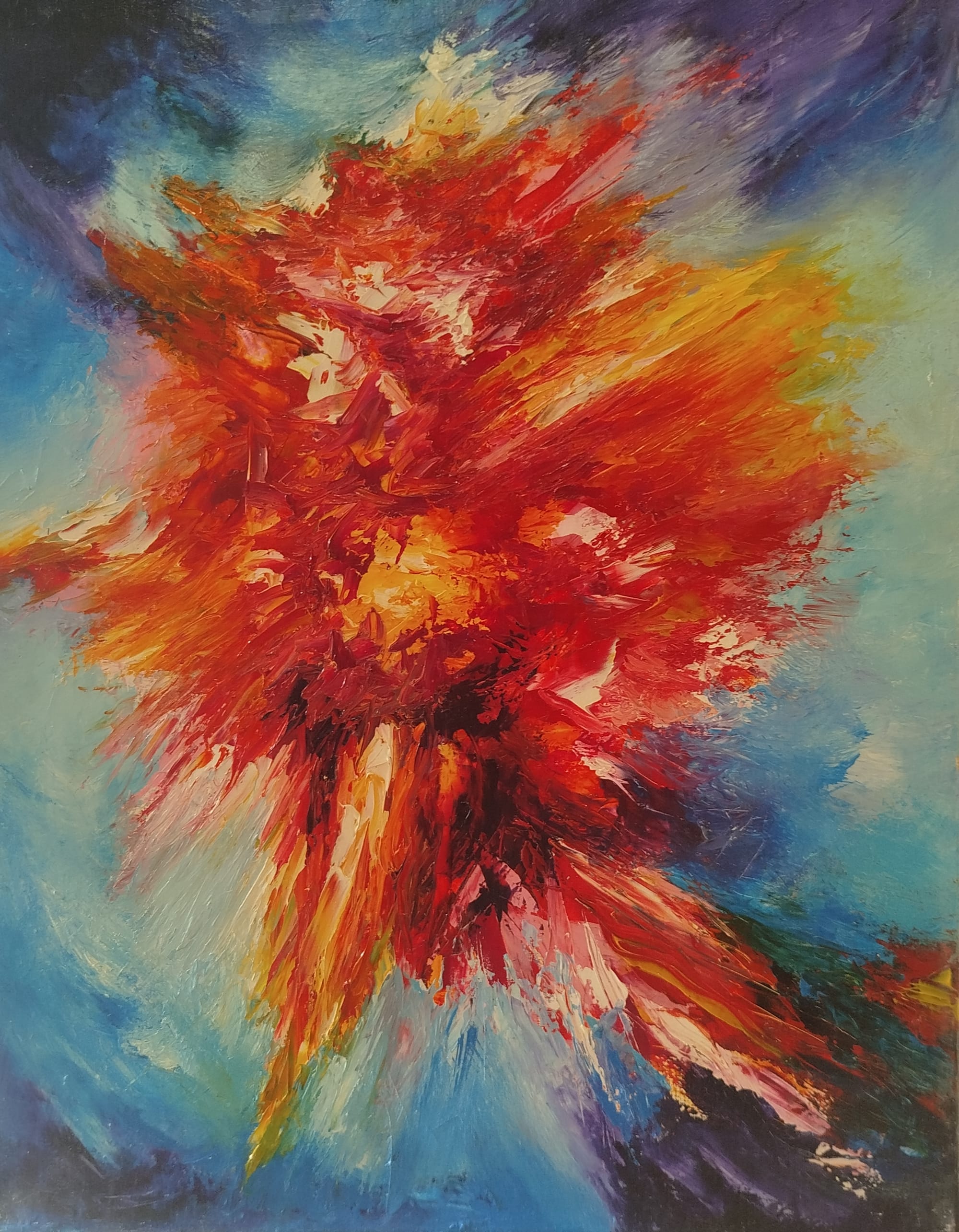 067. Explosive rose.