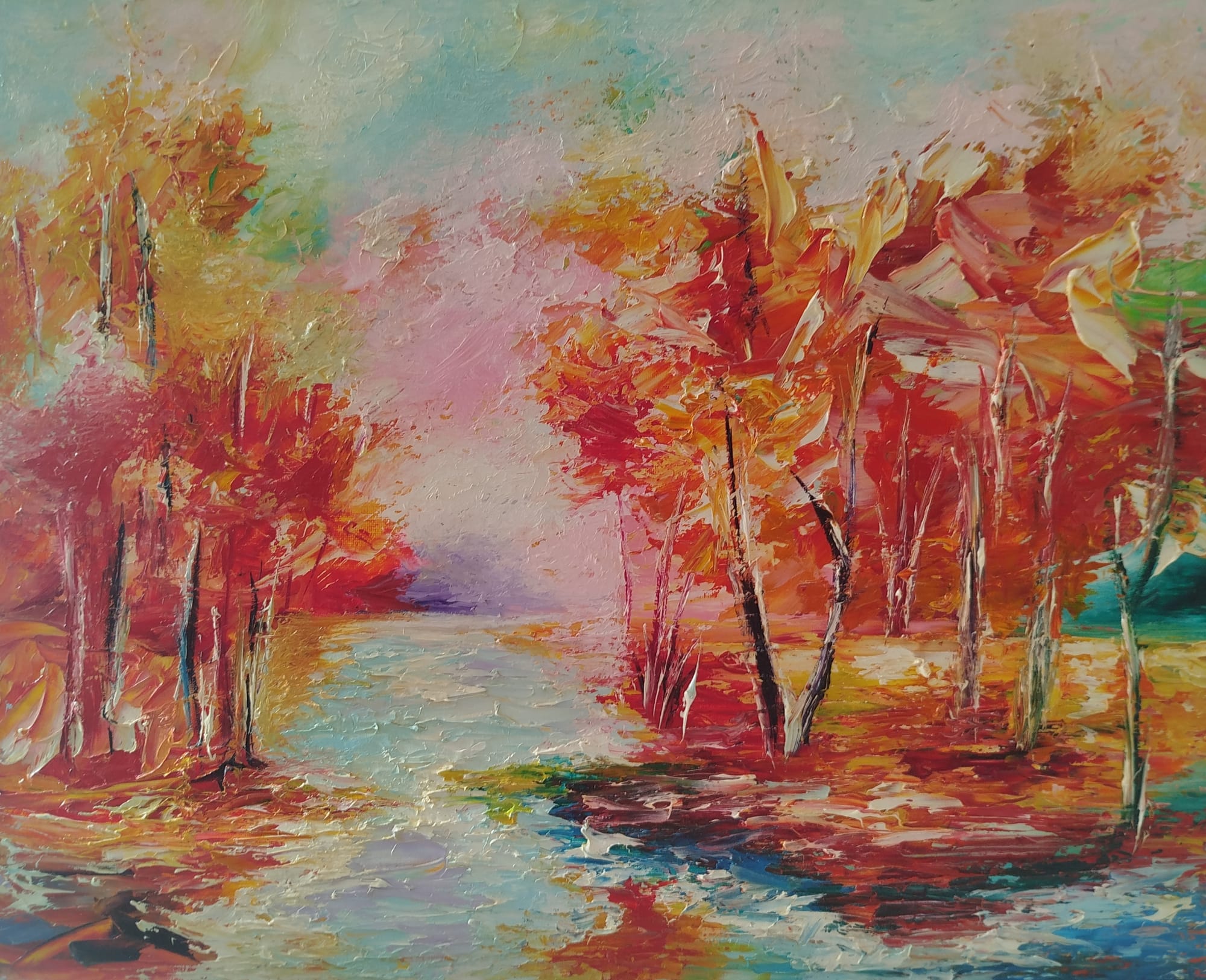 074. Flame trees.