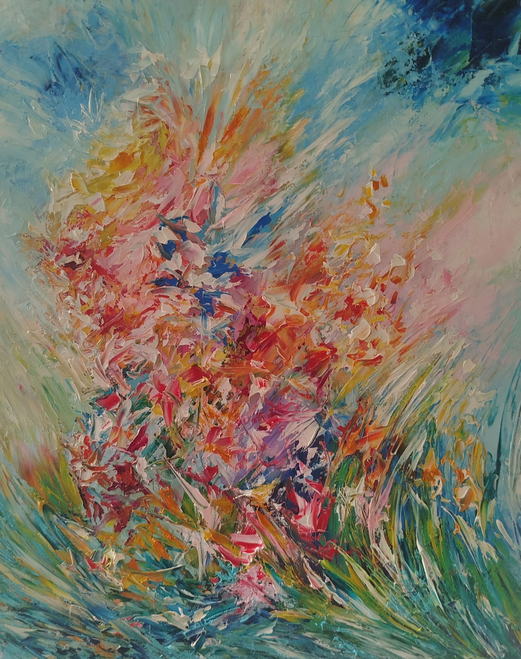 083. Meadow in summer.