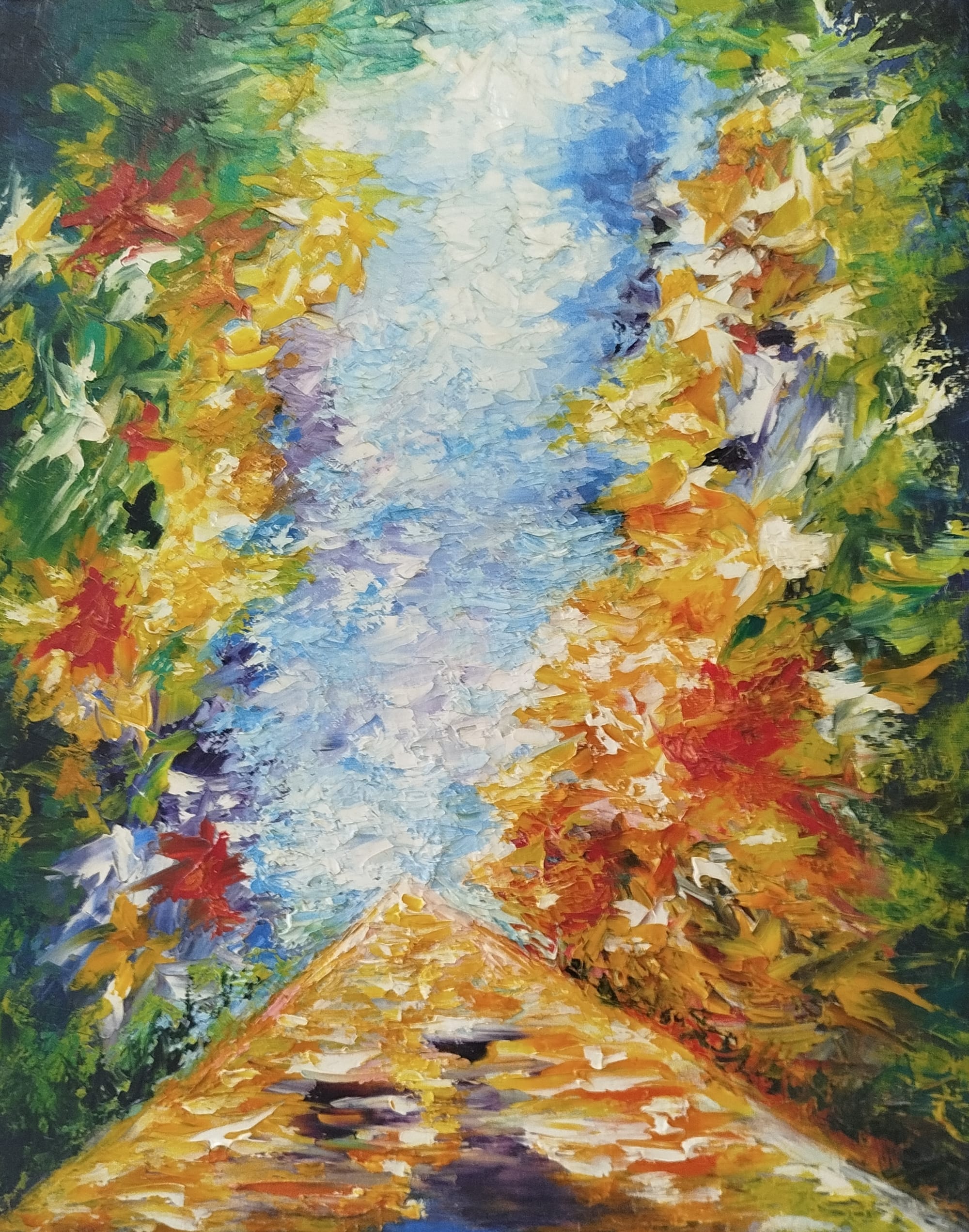 121. The road.