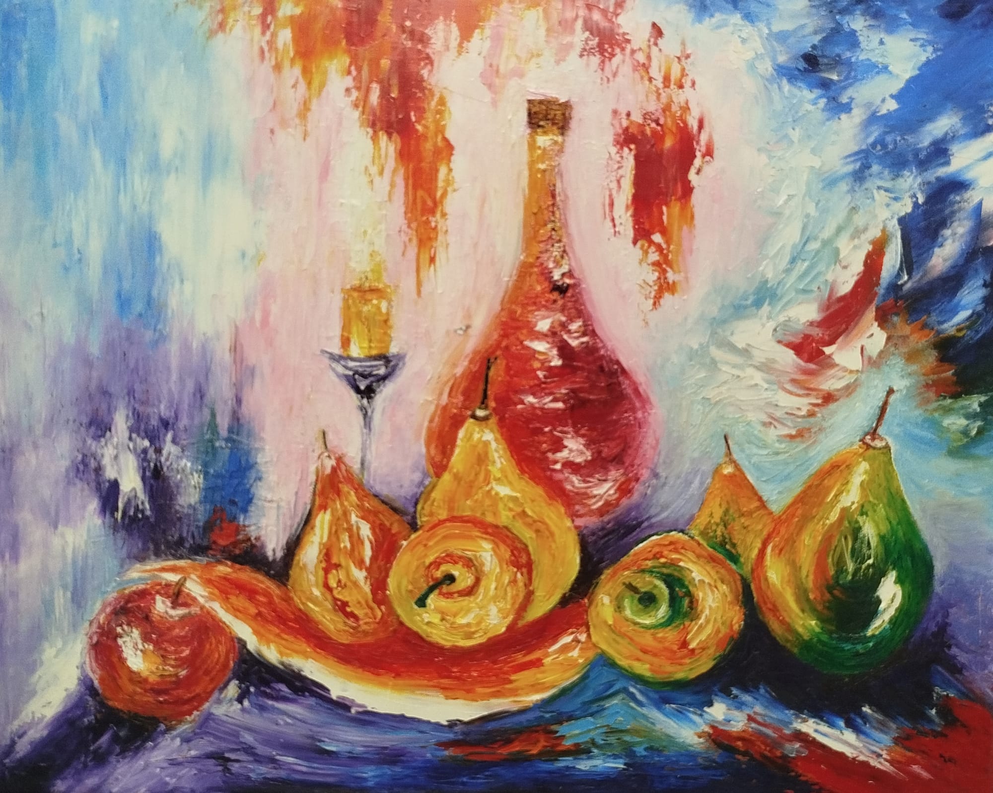 133. Fruit by candlelight.
