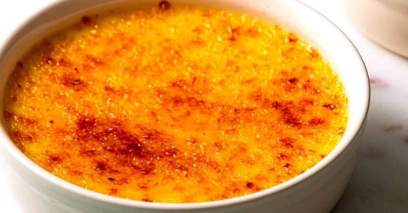 Crème Brûlée à la Vanille