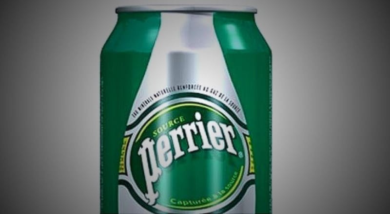 PERRIER canette