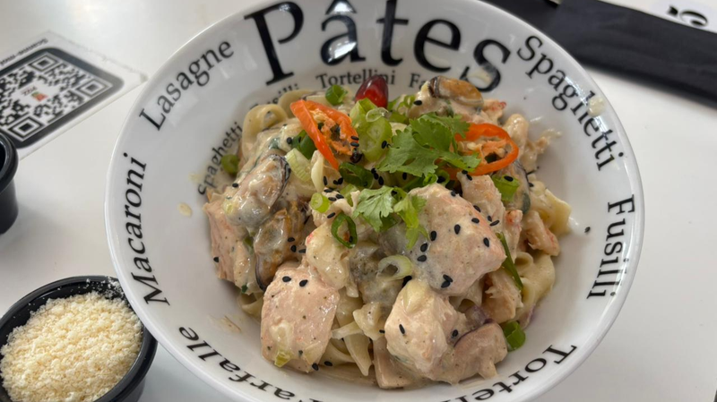 TAGLIATELLES FRUITS DE MER