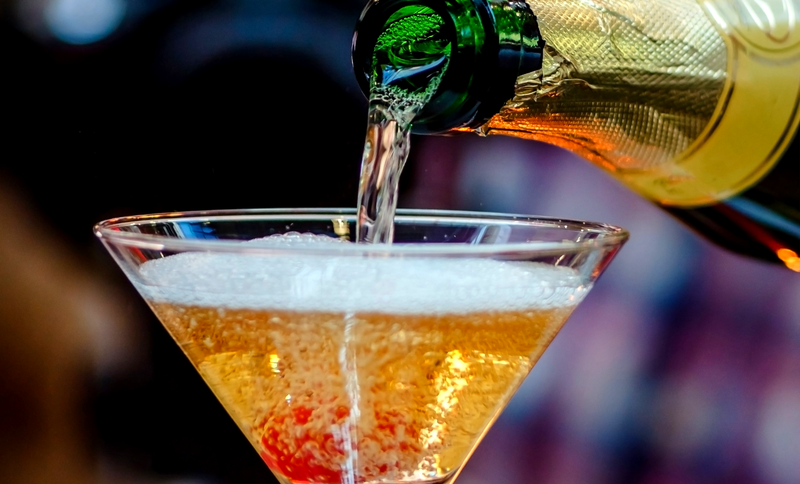 COCKTAIL CRÉATION AVEC  CHAMPAGNE