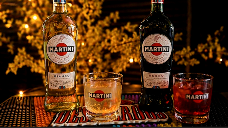 Martini blanc & rouge