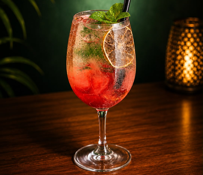 COCKTAIL CRÉATION AVEC  CHAMPAGNE