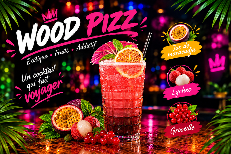 Pizz Passion ( cocktail de la semaine )