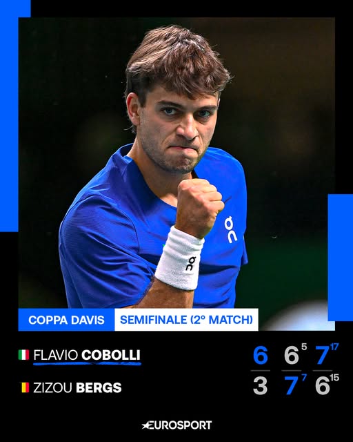 COPPA DAVIS: UN COBOLLI COMMOVENTE CI PORTA IN FINALE