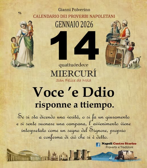 PROVERBIO DEL GIORNO