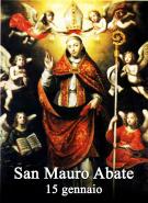 SANTO DEL GIORNO : San Mauro