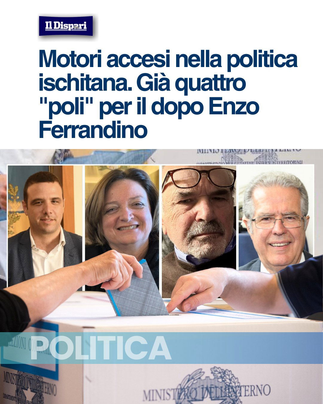 Motori accesi nella politica ischitana. Già quattro "poli" per il dopo Enzo Ferrandino