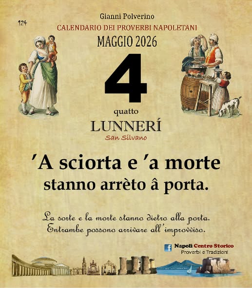 PROVERBIO DEL GIORNO