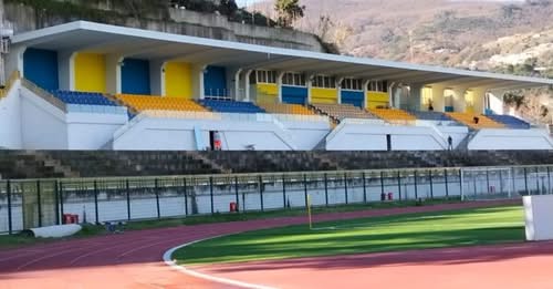 Lo stadio “Enzo Mazzella” torna finalmente nella sua configurazione completa.