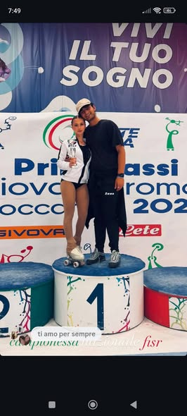 Myriam Mazzella Ischitana con i pattini sul tetto d'Italia  CAMPIONESSA NAZIONALE GIOVANI PROMESSE ROCCARASO 2026✨️🏆Un sogno  che diventa realta'