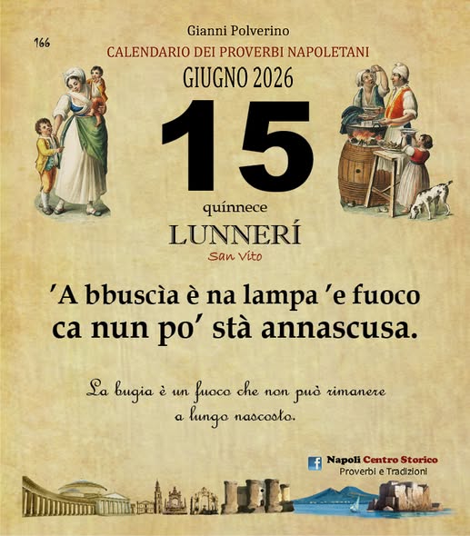 PROVERBIO DEL GIORNO