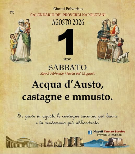 PROVERBIO DEL GIORNO