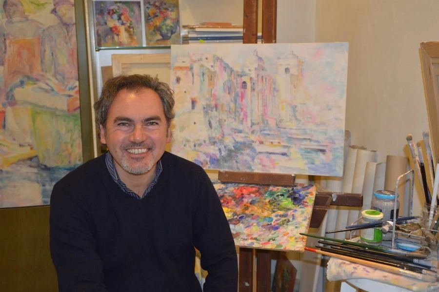 Massimo Venia, la sintesi tra figurativo e astratto