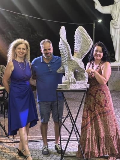 Nicola Gioba, lo scultore che trasforma la pietra in capolavori