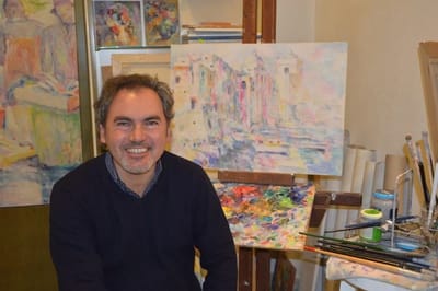 Massimo Venia, la sintesi tra figurativo e astratto