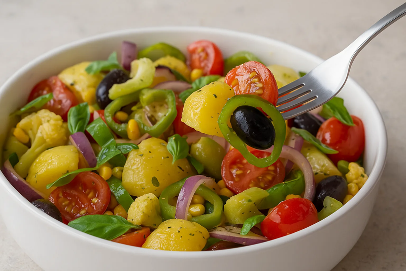 Insalata della vendemmia ischitana