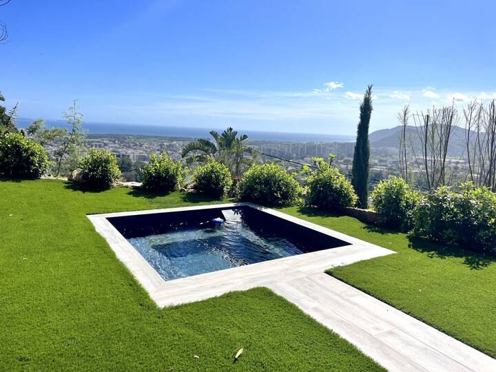 10 personnes - 5 chambres - 5 salles de douches 